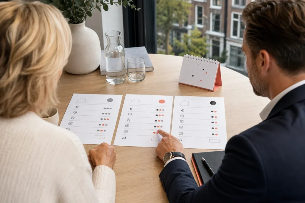biedingen vergelijken huis verkopen