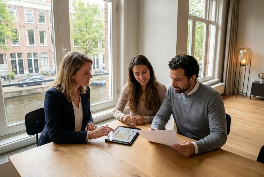 Internationale kopers in Amsterdam: stijging of daling?